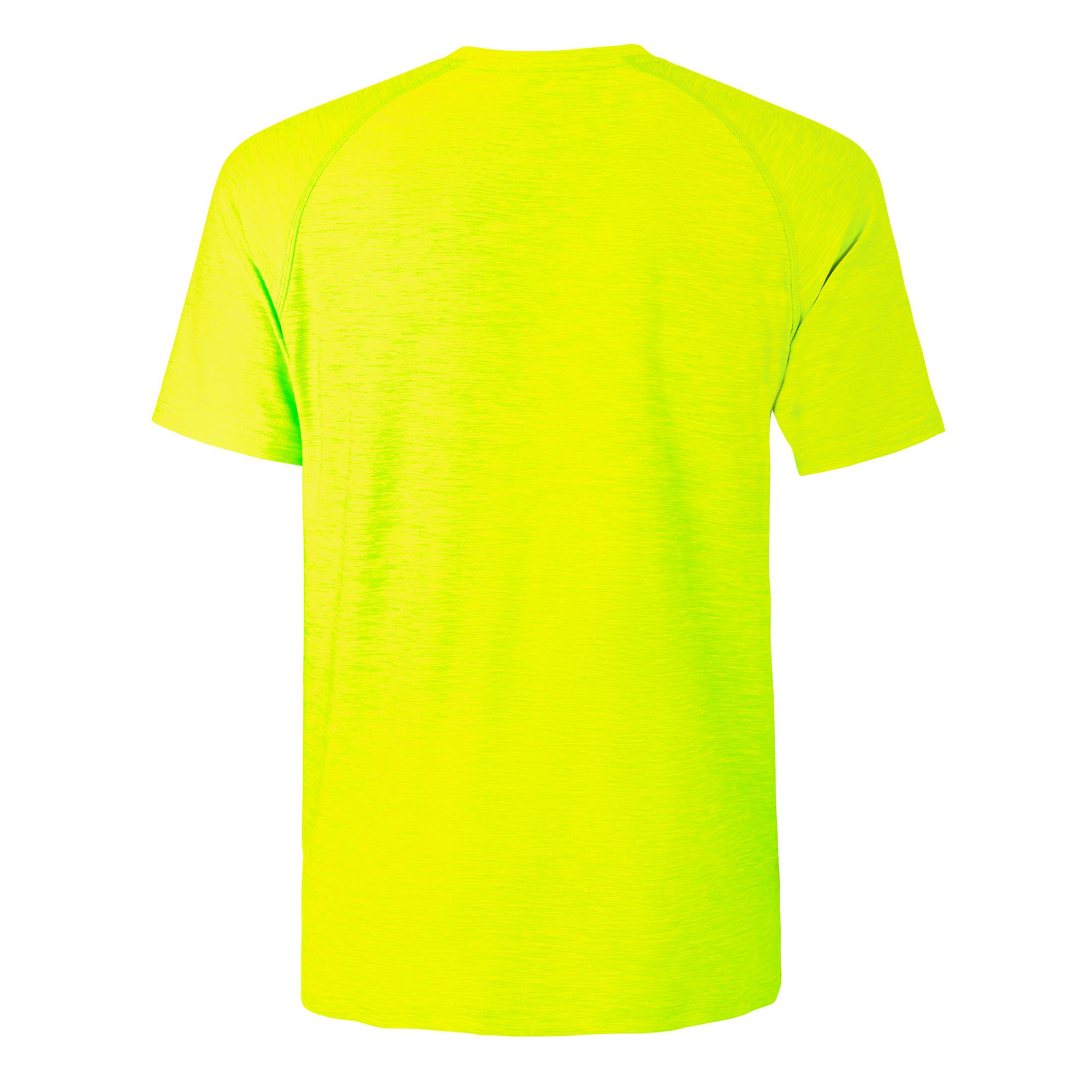 Camiseta Andro Melange Alpha amarillo neón