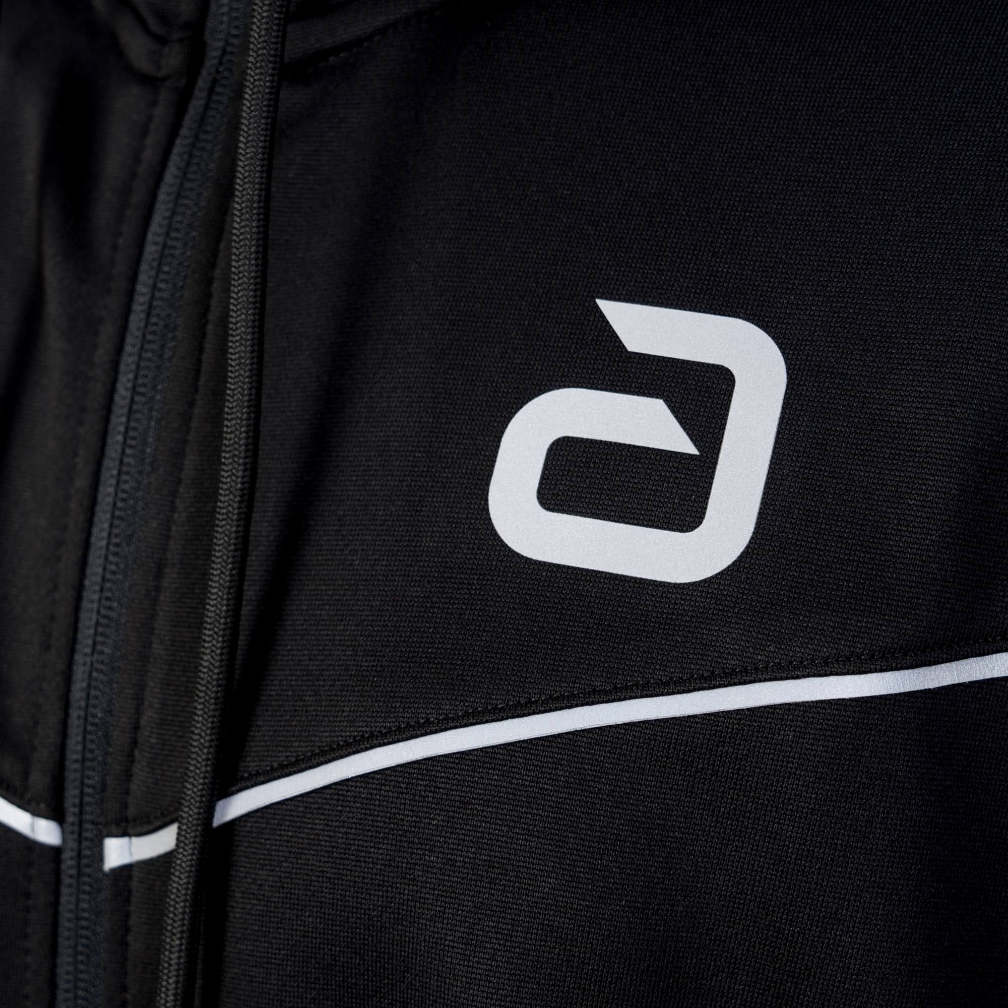 Sudadera con capucha Andro Doley negro/gris