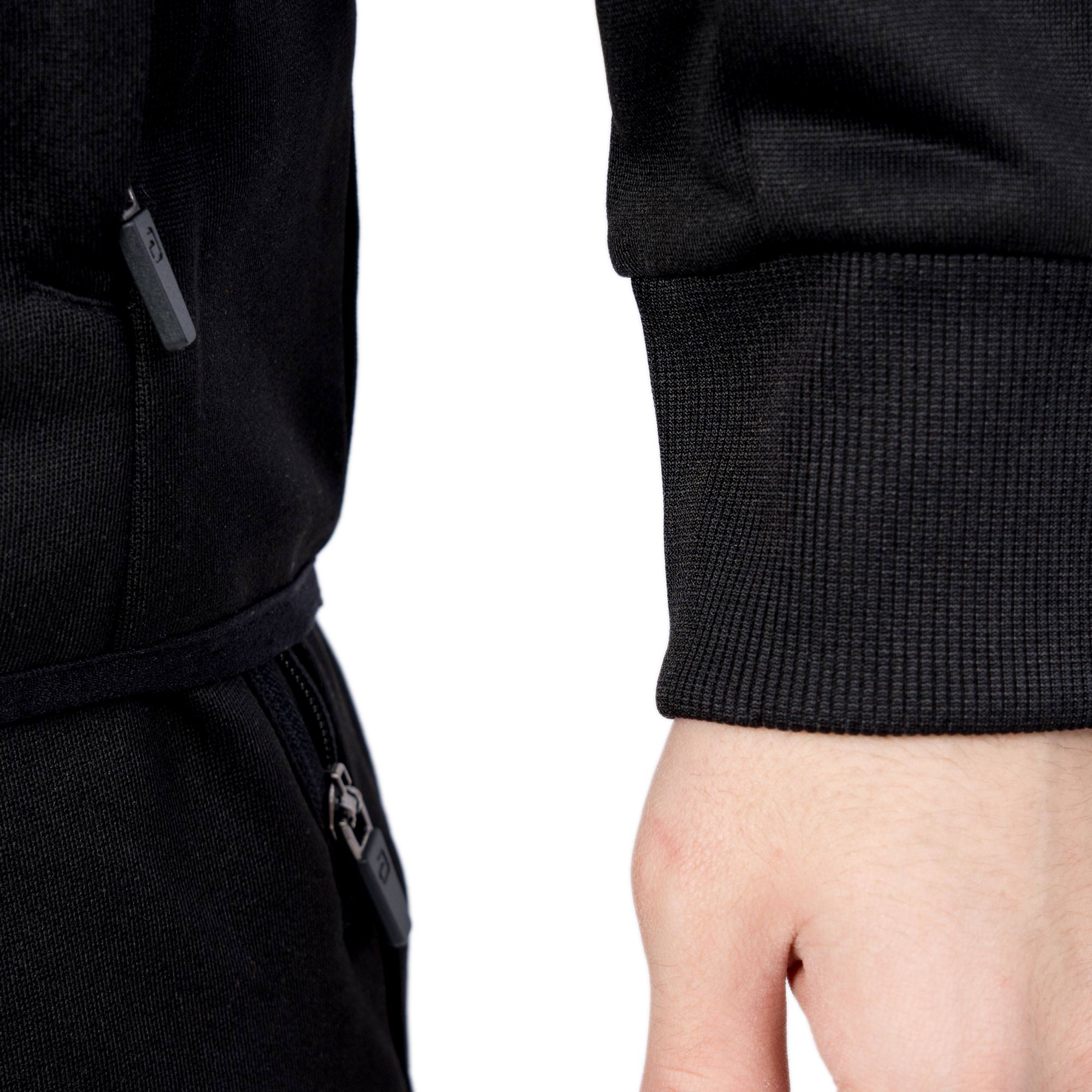 Sudadera con capucha Andro Doley negro/gris