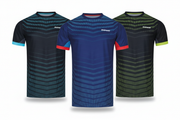 DONIC Nexis shirts naast elkaar - verbeterde mouwen