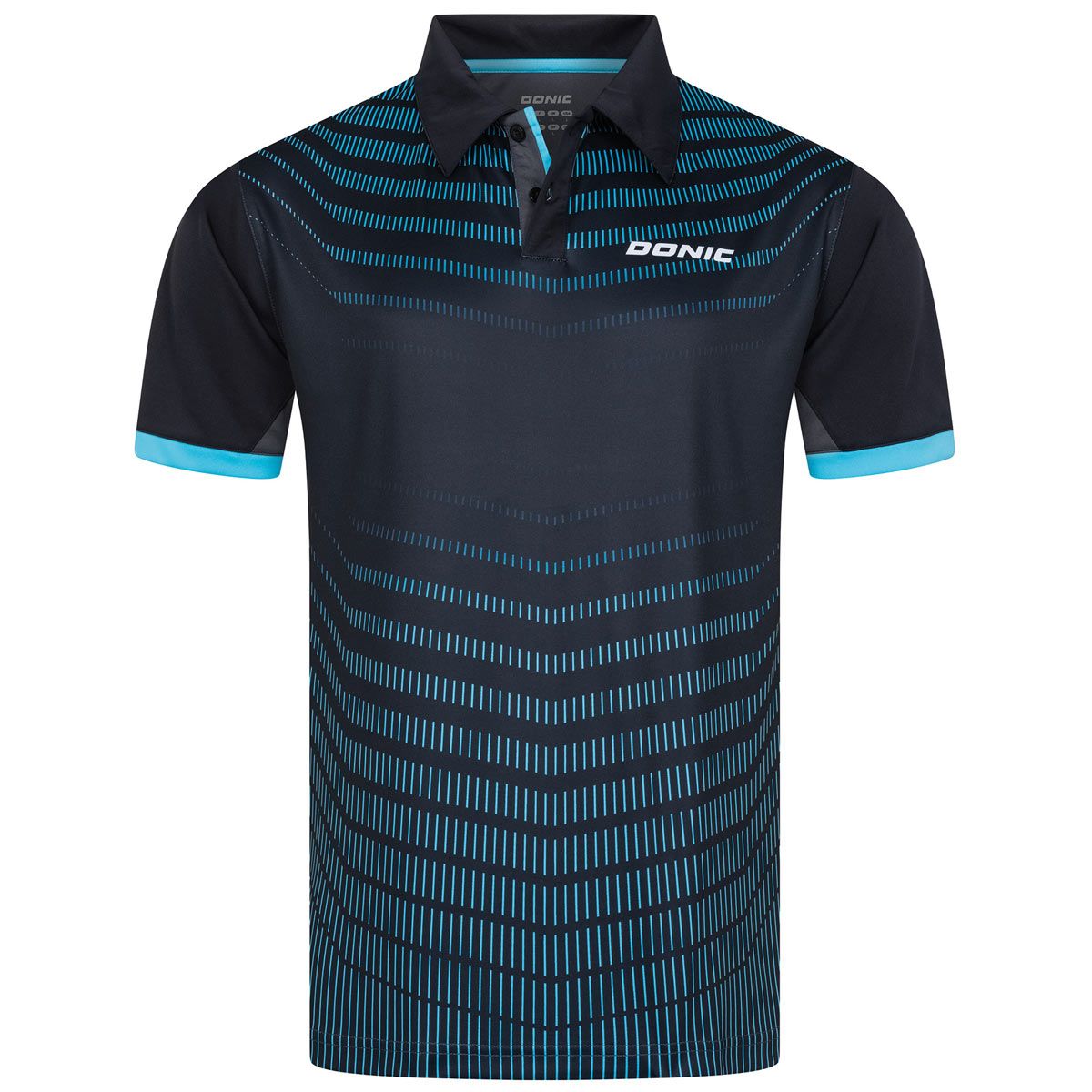 Camiseta Donic Lyra azul marino/azul claro/lima