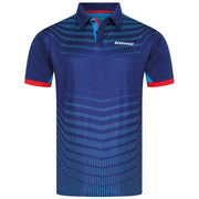 Camiseta Donic Kava azul marino/rojo
