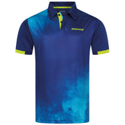 Camiseta Donic Lyra azul marino/azul claro/lima