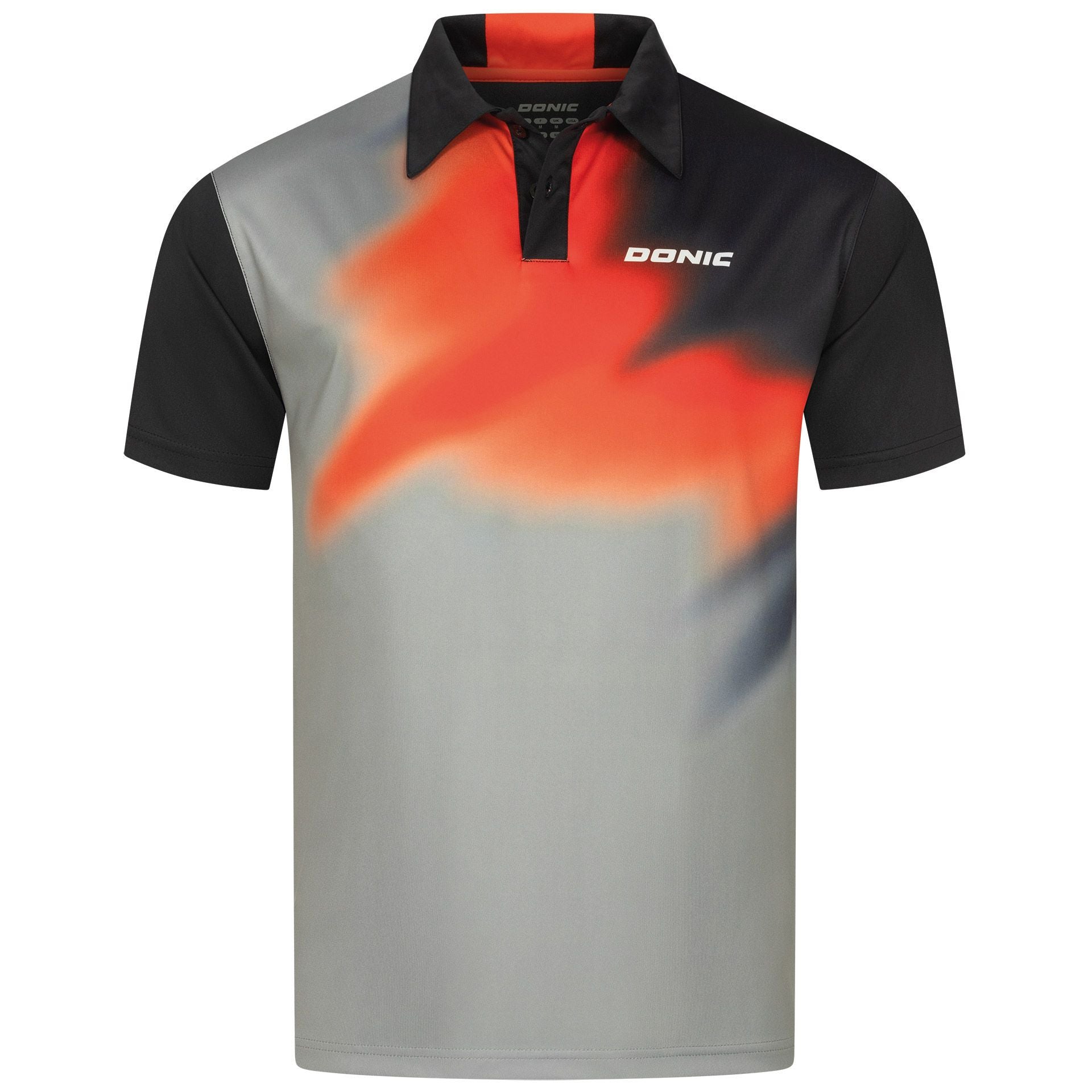 Donic camiseta Rhythm negro/rojo/gris