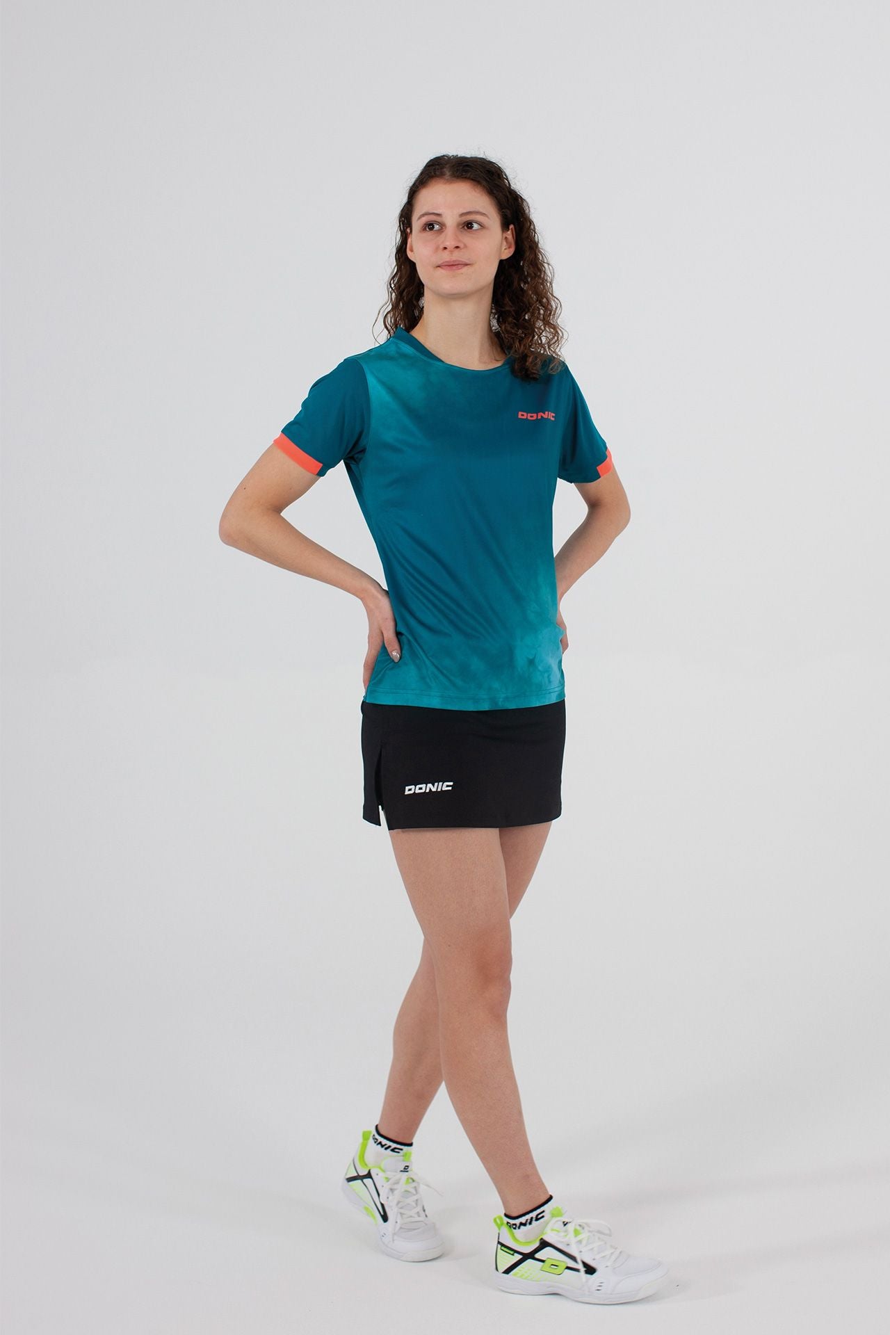 Donic camiseta Spider Lady negro/rosa