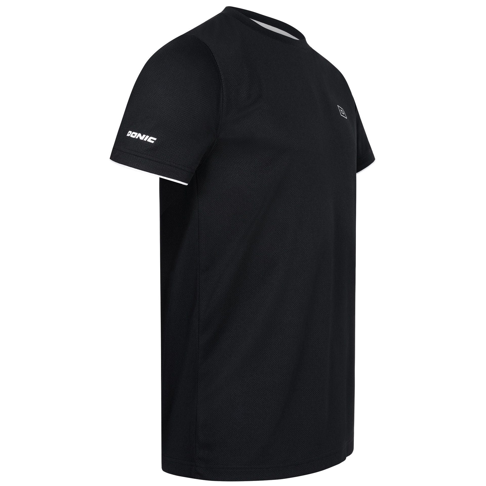 Donic camiseta Black Series Junior negro