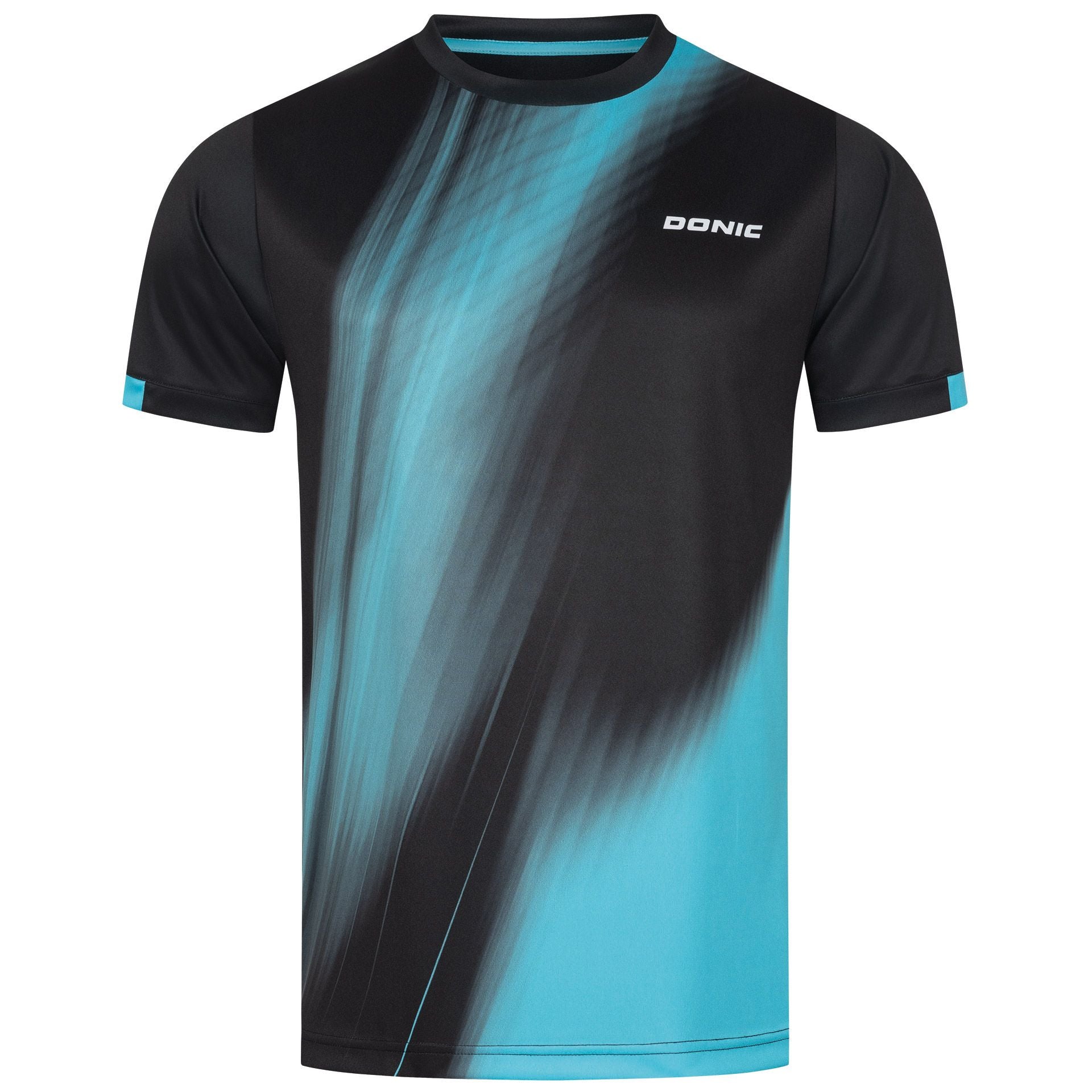 Donic camiseta Cream negro/azul claro