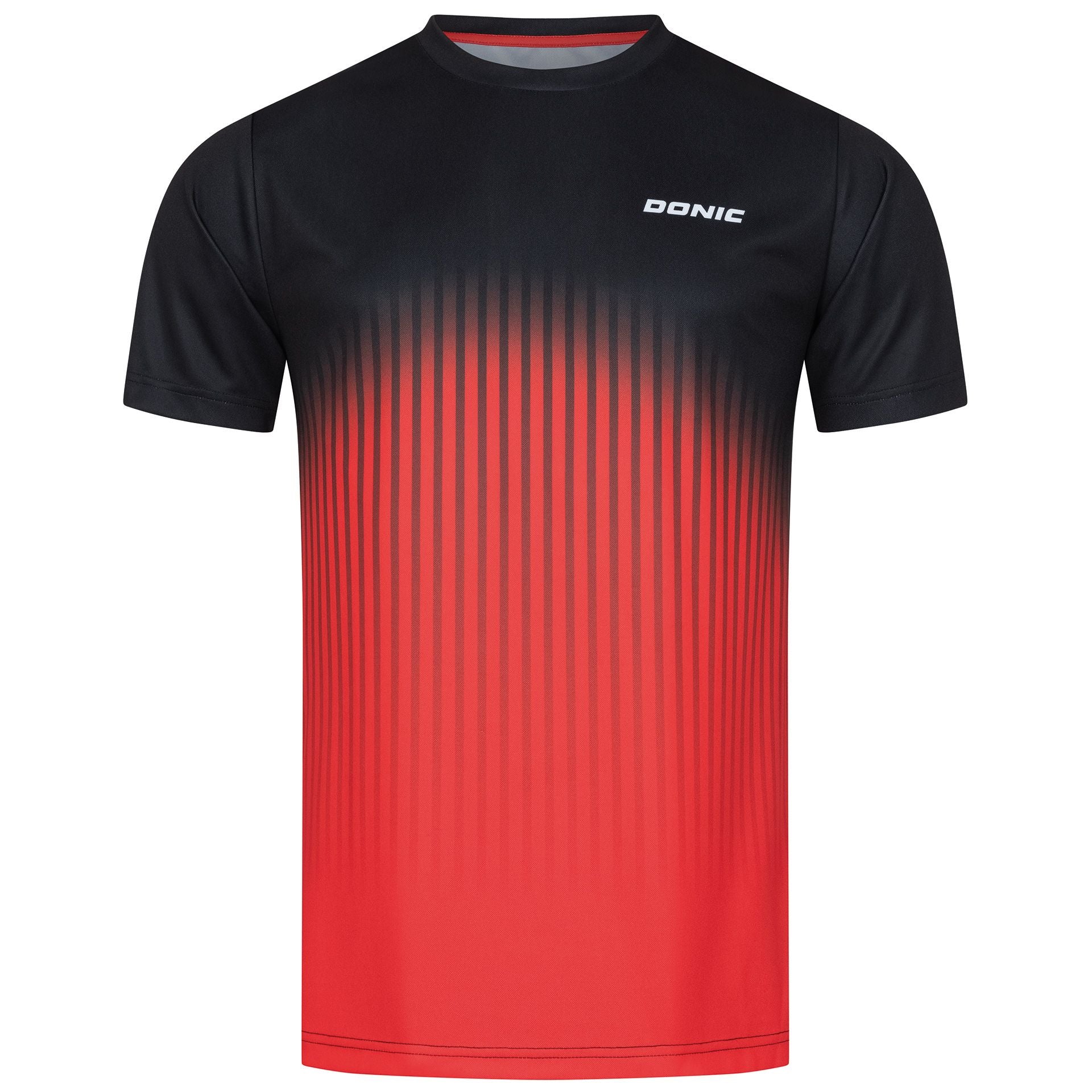 Camiseta Donic Driva Junior negra/roja
