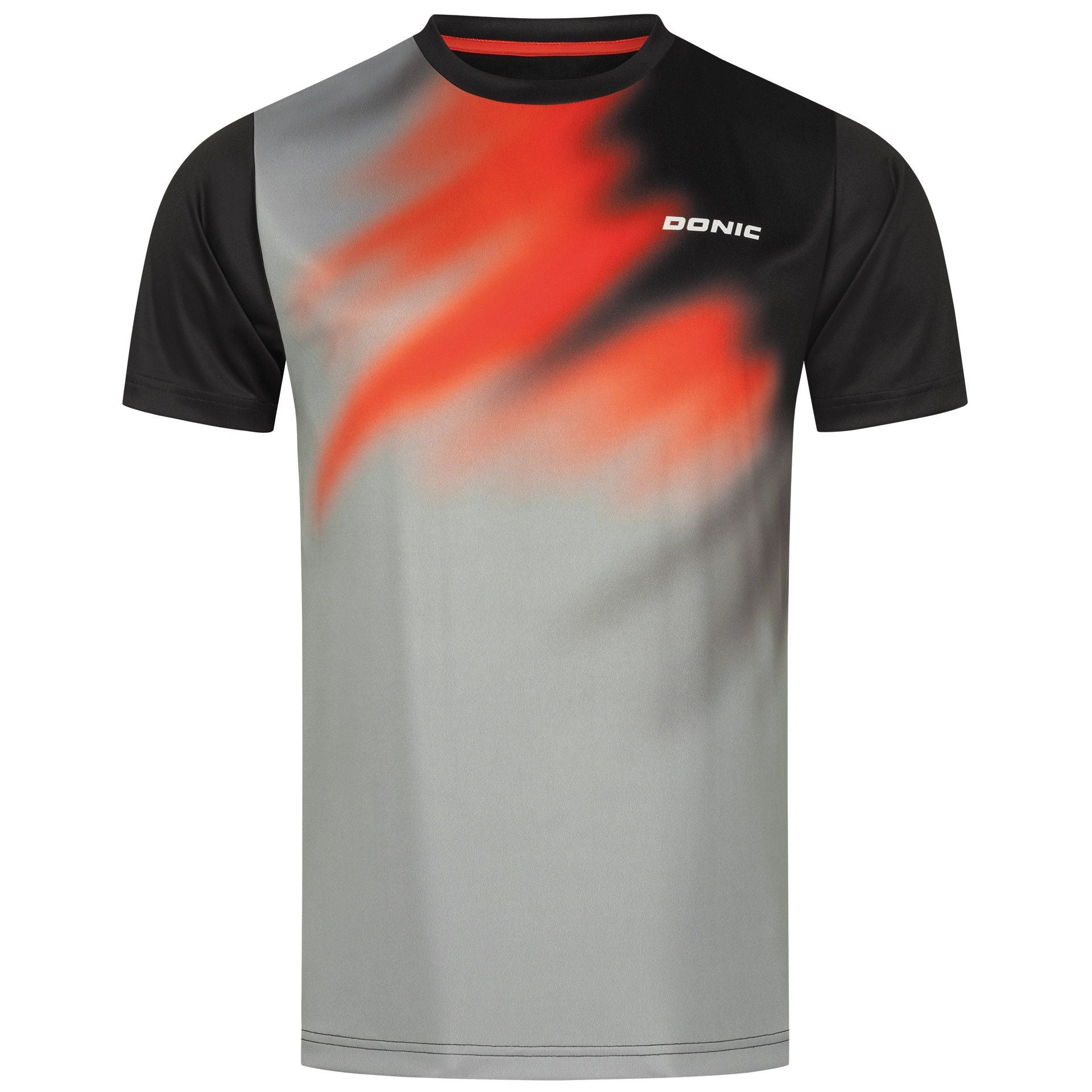 Donic camiseta Furious Junior negro/gris/rojo