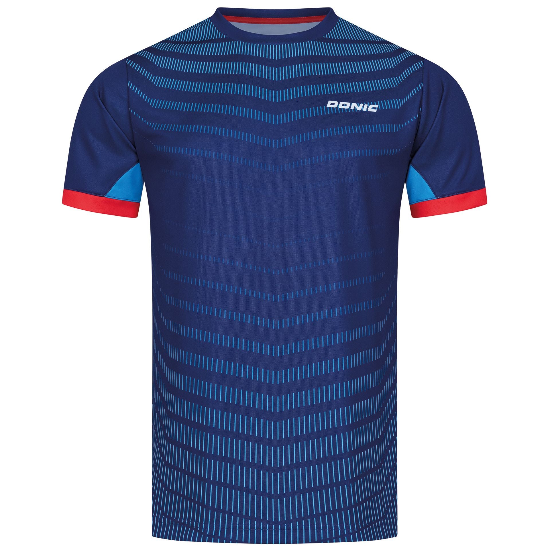 Camiseta Donic Driva Junior azul marino/cian