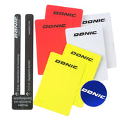 Set de Árbitro Donic en estuche de cuero