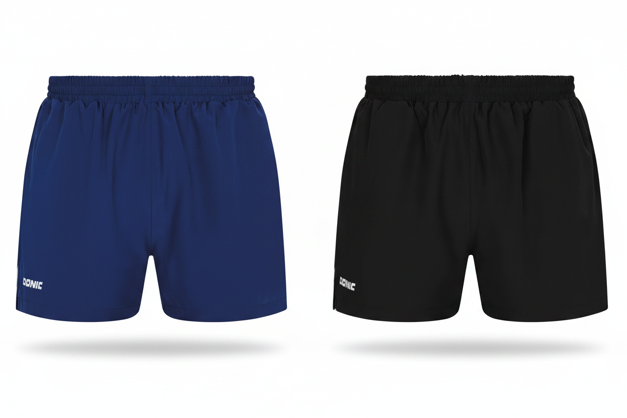 Donic Velora Shorts Naast Elkaar