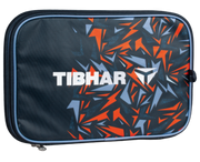 Funda doble Tibhar Spectra cuadrada azul marino/naranja