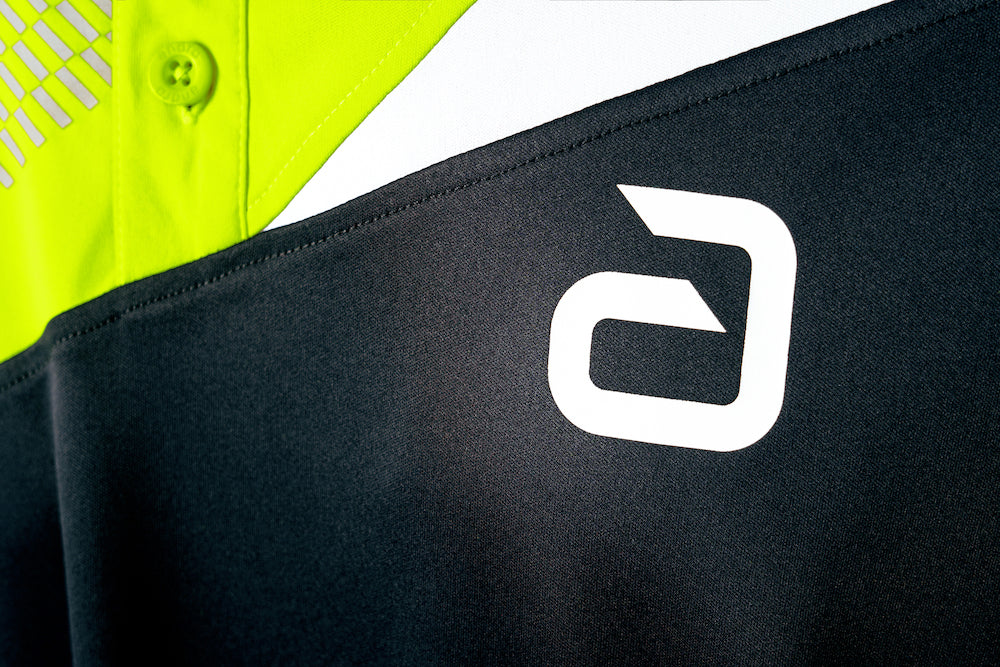 Camiseta Andro Lavor negra/amarilla