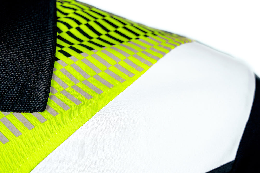 Camiseta Andro Lavor negra/amarilla