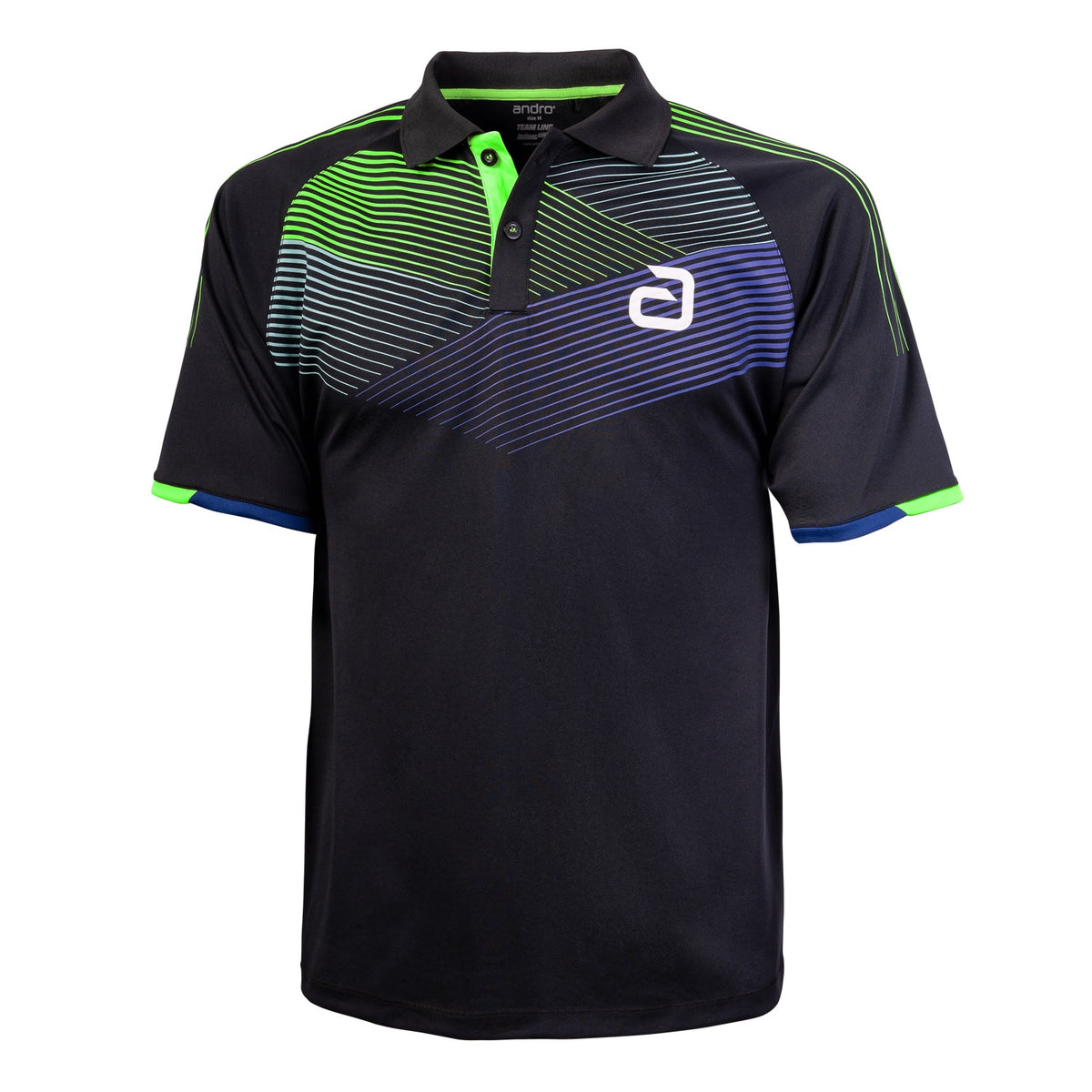 Camiseta Andro Avos negra/verde