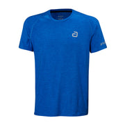 Camiseta Andro Melange Alpha azul océano