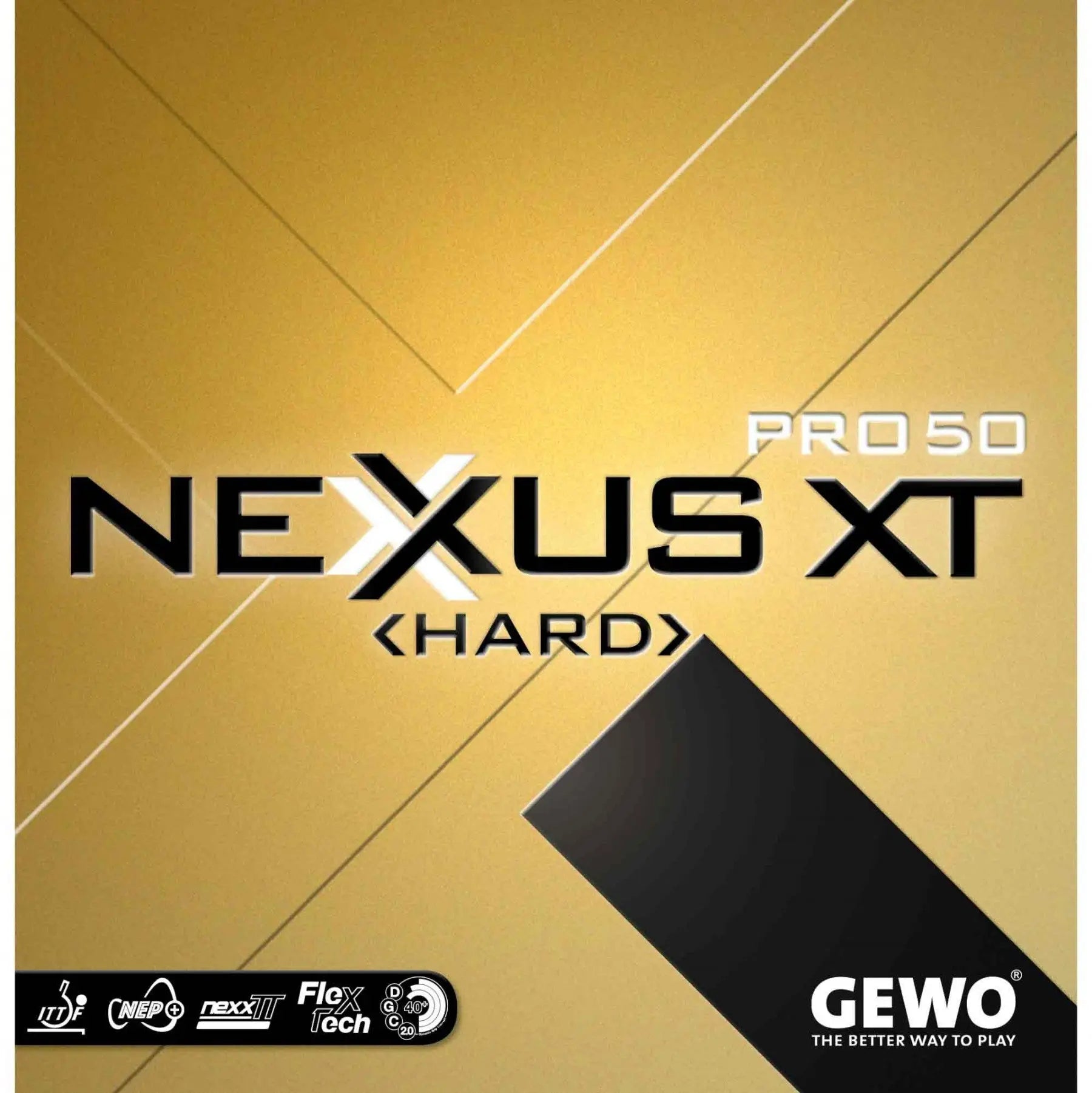 Gewo Nexxus XT Pro 50 Hard Gewo SE - tabletennisstore.eu