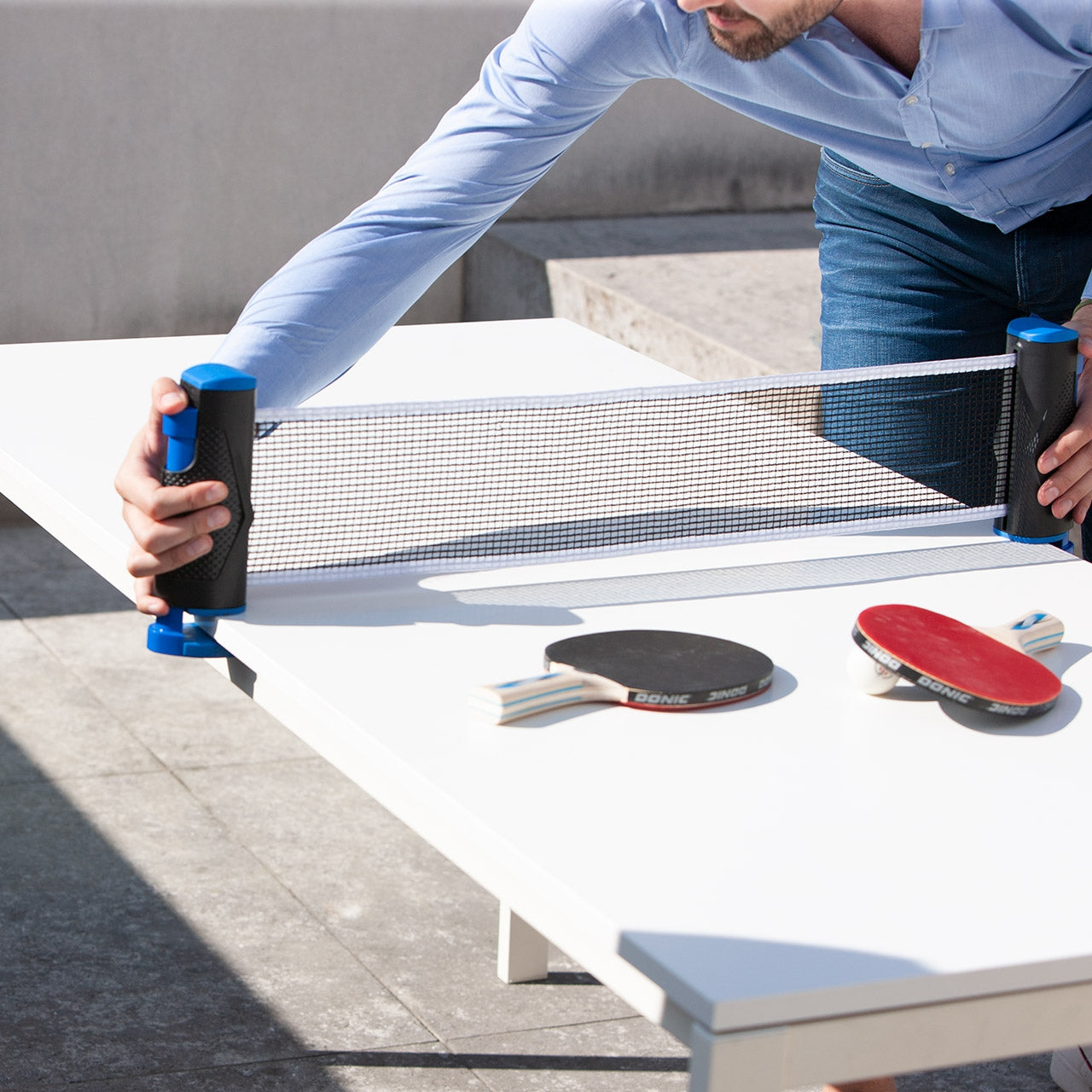 Red flexible Donic negra