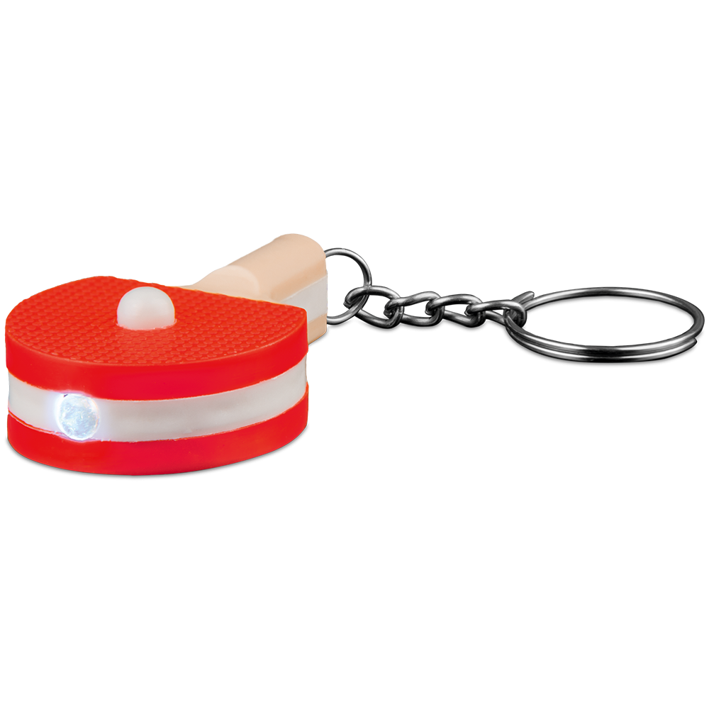 Llavero LED rojo Tibhar