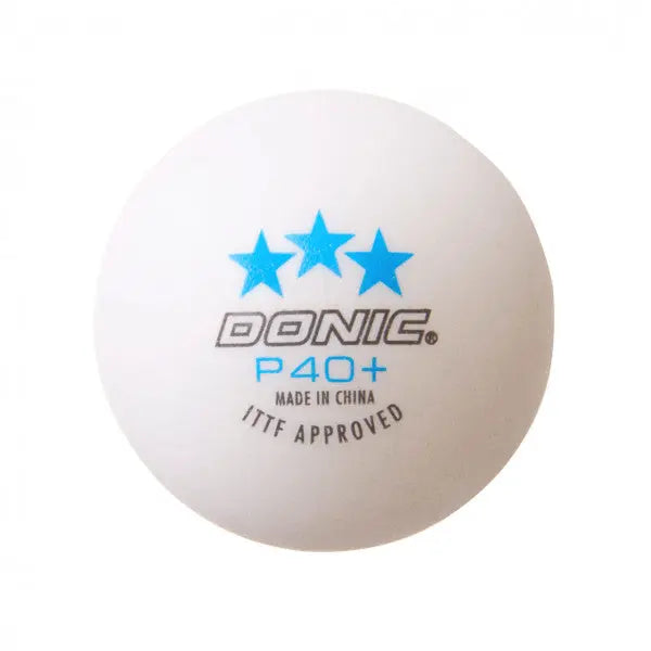 Donic Ball P40+ *** white (72) DONIC SE - tabletennisstore.eu