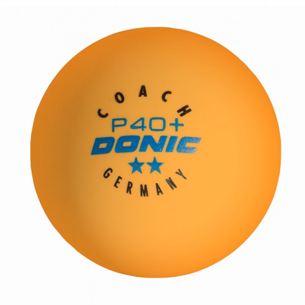 Donic Bola Coach P40+ **naranja (120)