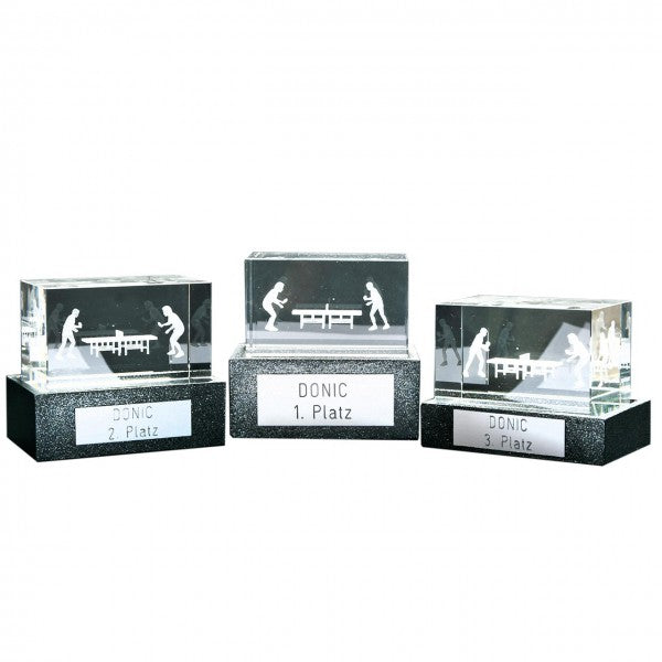 Donic bloque de cristal de vidrio 4cm (1e)